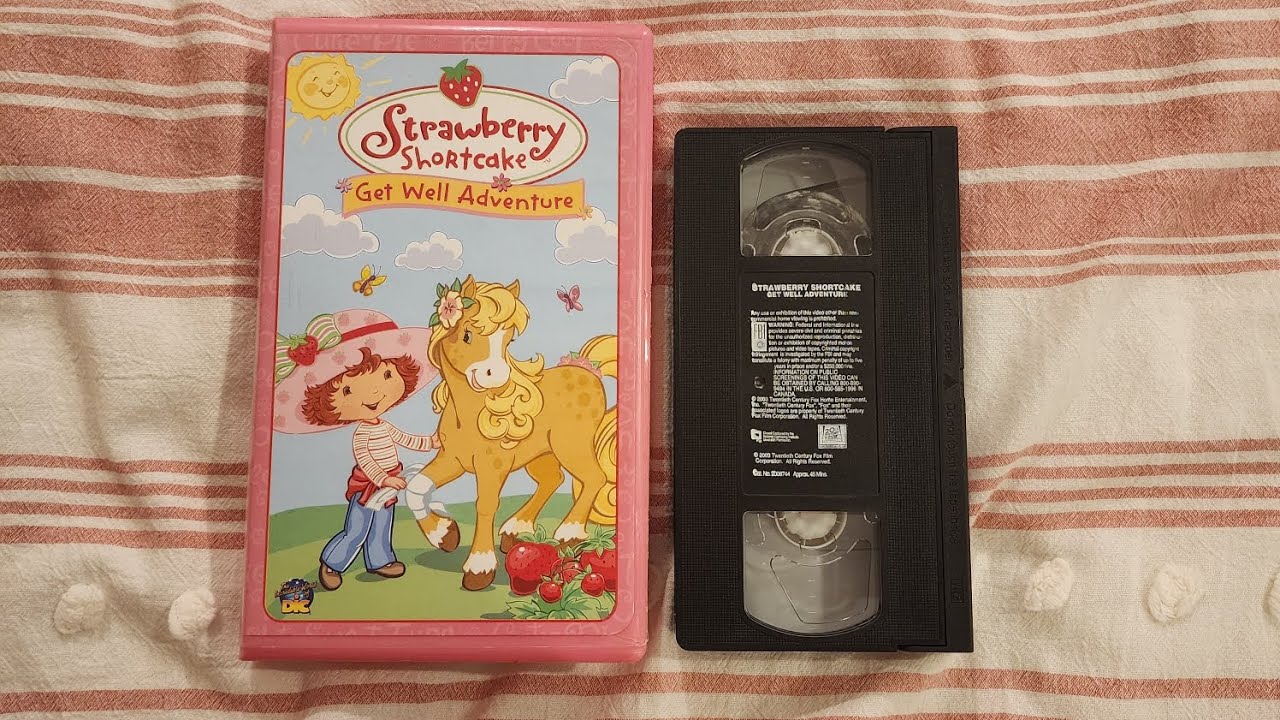 Opening To Strawberry Shortcake Get Well Adventure 2003 VHS - YouTube