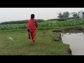 Charland life house potato farms and  patt saag of young jute leaf delicacy