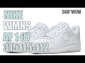 ナイキ NIKE WMNS AIR FORCE 1 07 315115-112