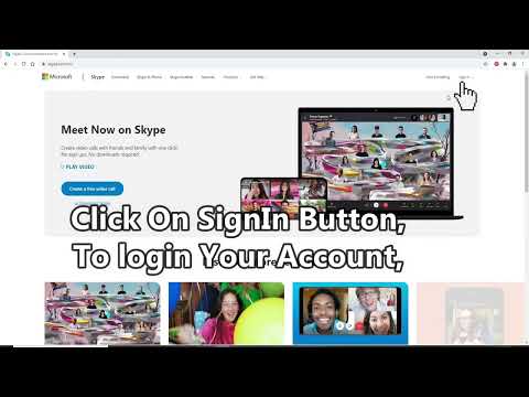 Login In Skype Online In Desktop | How To SignIn Skype Account On Desktop Online. Watch SigIn Video.