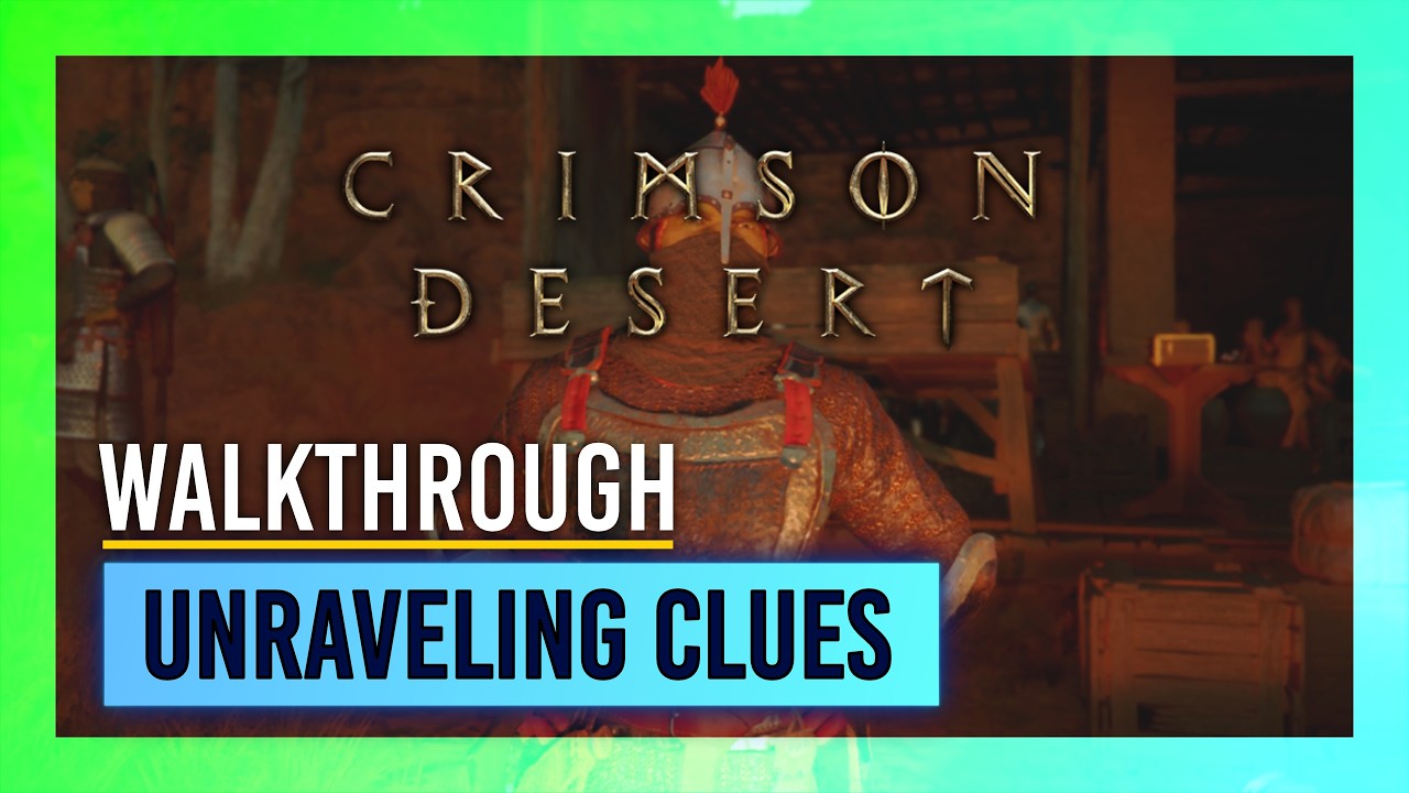 Unraveling Clues | All Answers | Crimson Desert thumbnail