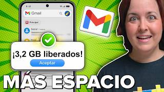Así LIMPIO Gmail y RECUPERO mucho ESPACIO (fácil y rápido)