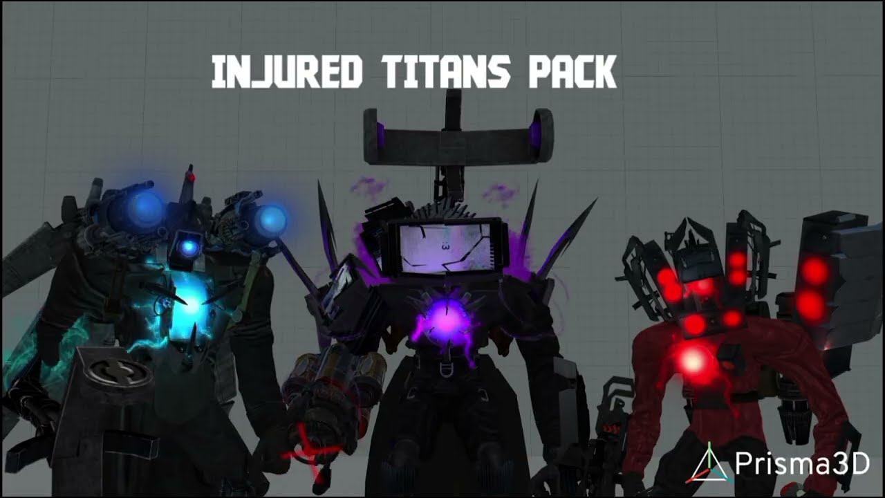 Titans pack! (Full part) Prisma 3d 