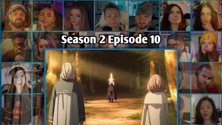 SOUSOU NO FRIEREN SEASON 2 - EPISODE 10 REACTION MASHUP - A BEAUTIFUL SIGHT