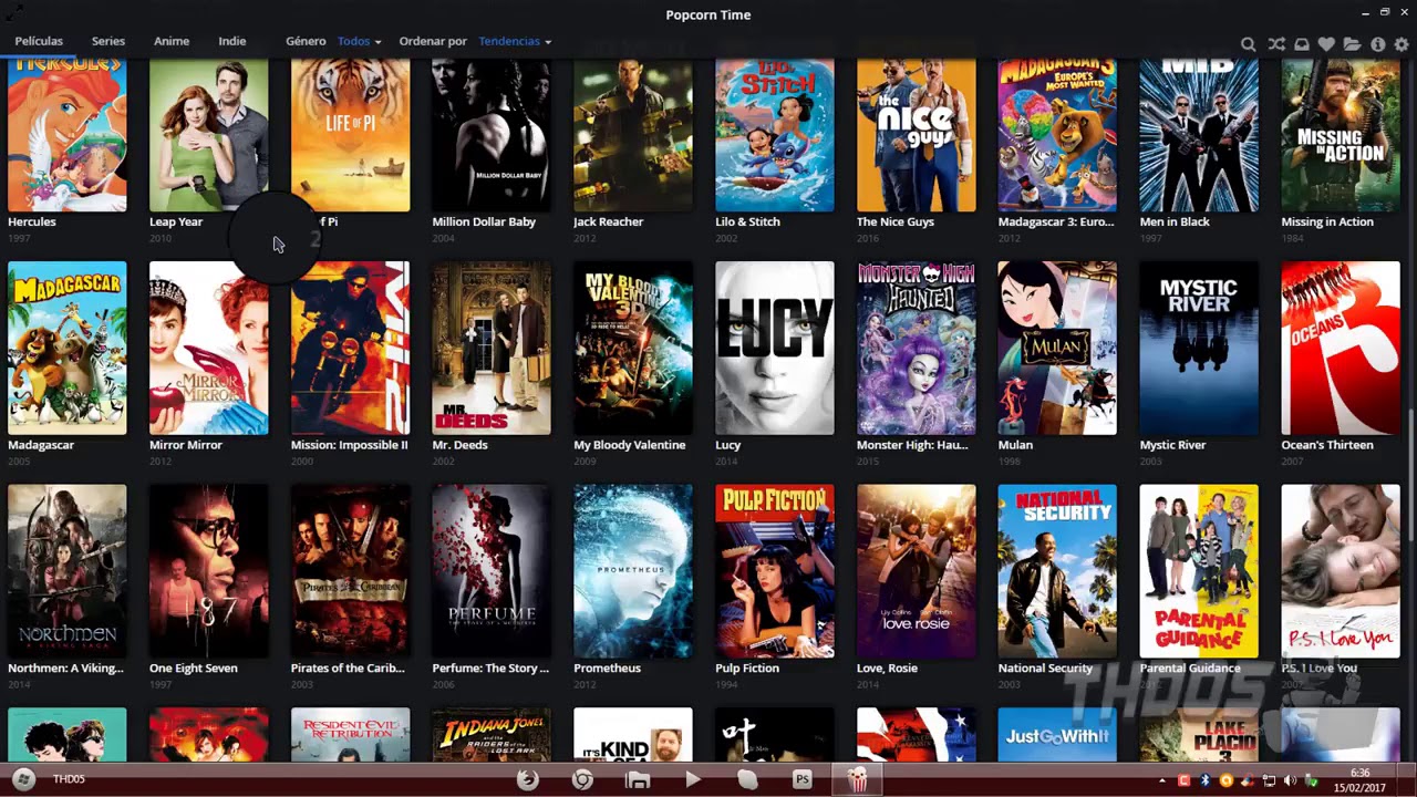 Descargar Popcorn Time 3.10 2017 (Peliculas en 1080p Subtituladas,Español y...