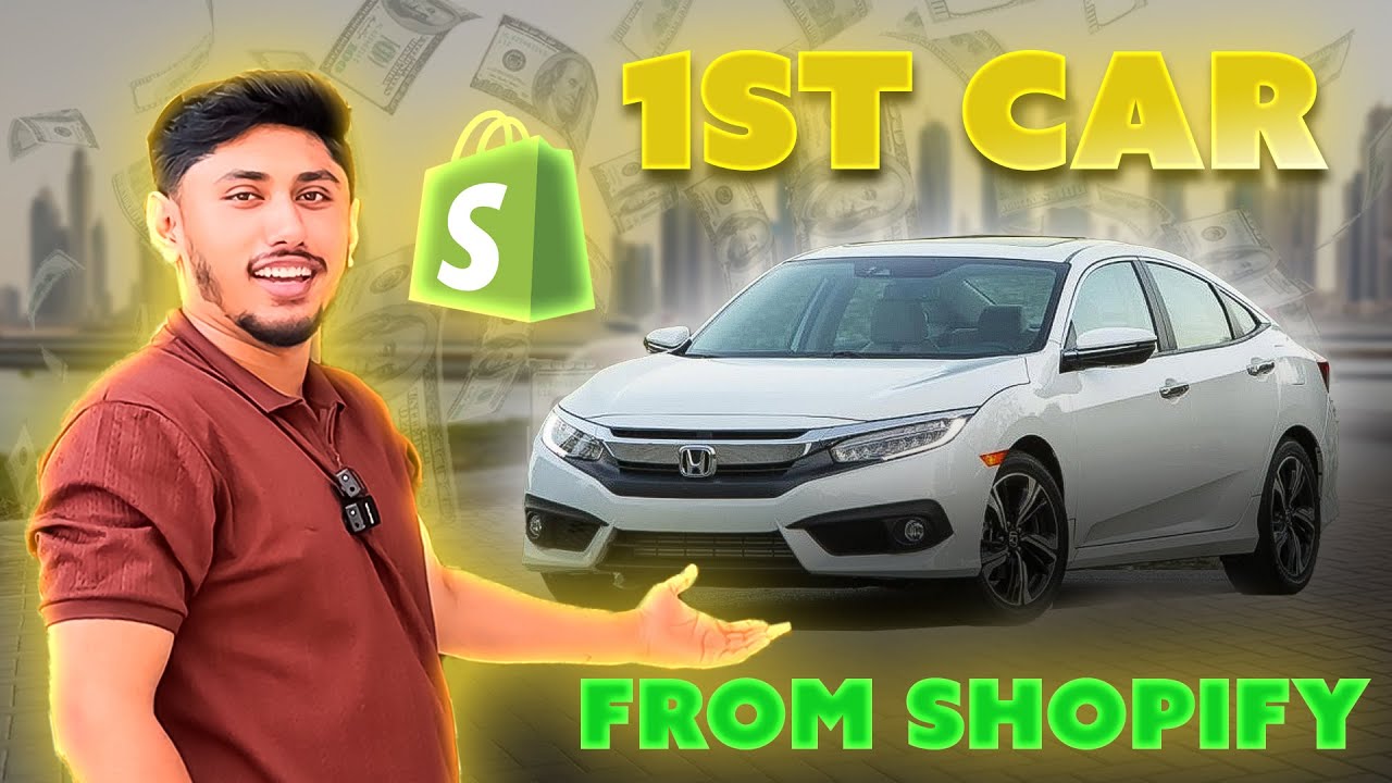 Shopify Say 6500000 ki Gari Leli ⚡️⚡️ || Talha Reviews Shopify 🔥