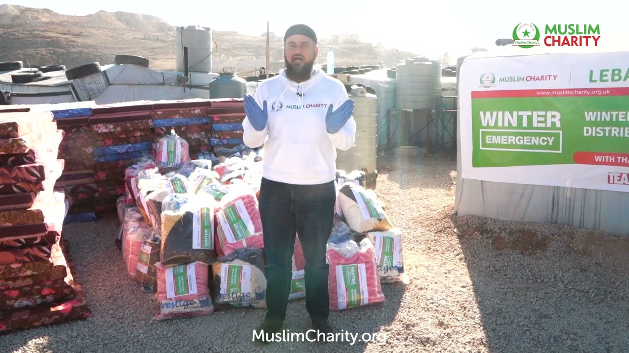 Winter Blankets keeping Syrian refugees warm in Lebanon