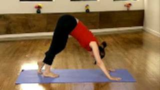 OM yoga sequence with Cyndi Lee