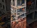 Building Collapse Caught on Camera 😱 Excavator Digs Too Close!