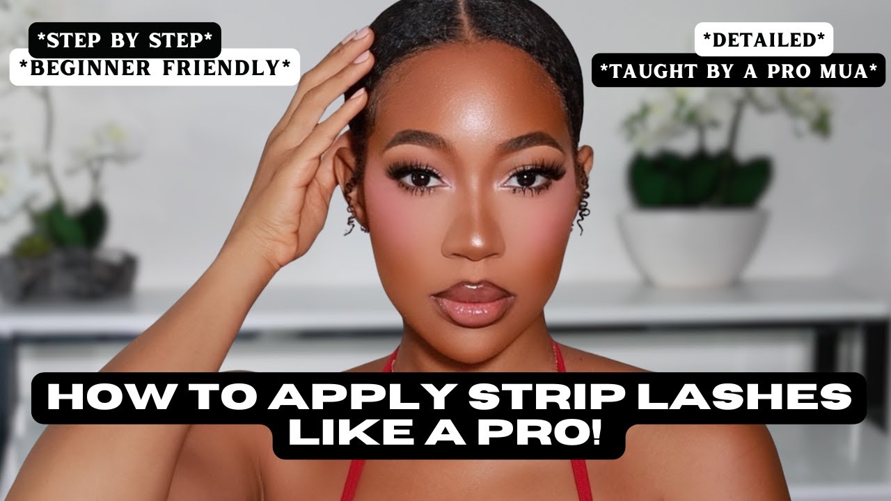 How to apply lashes for beginners | detailed step by step tutorial ...