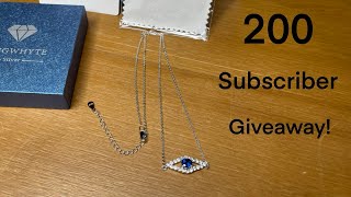 200 Subscriber Giveaway!