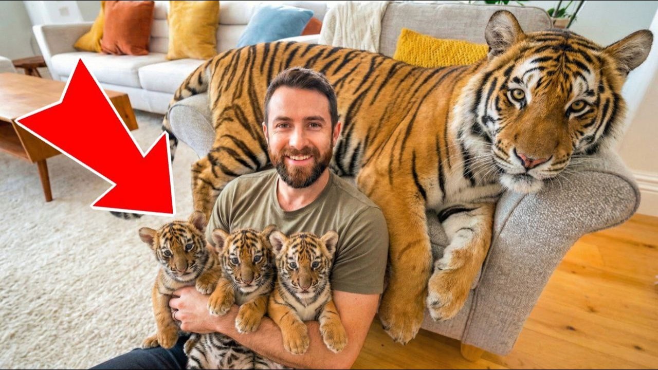 I Rescued a Dying Tiger… Then He Brought His WHOLE Family Home  This Tiger Changed My Life.