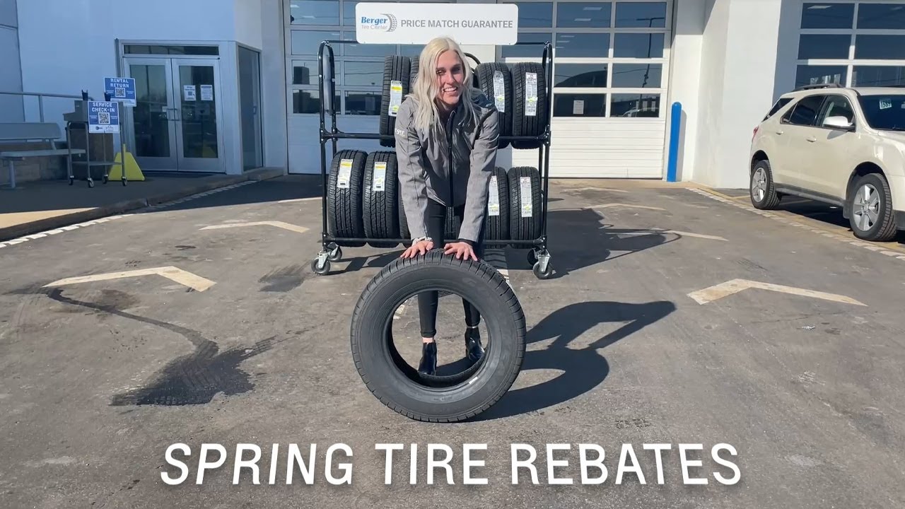 Berger's Spring Tire Rebates