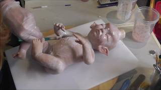 Making a Silicone Baby Doll - TARRA - Part 1: Making a glove mould