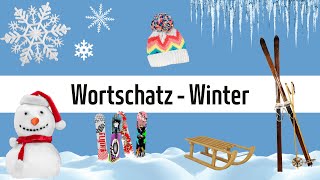 Learn German - Vocabulary: Winter