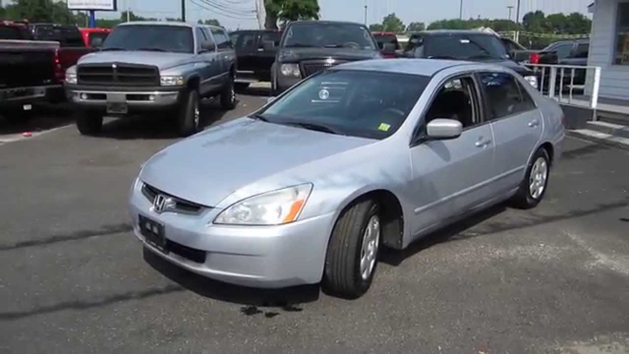 2005 Honda Accord LX Startup, Engine, Full Tour & Overview - YouTube