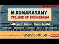 M.Kumaraswamy College Of Engineering😇#topengineeringcollege#karur#sports#cultural#besteducation 