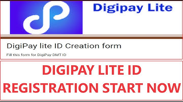 Digipay Lite ID New Registration Start 2024 | Digipay Lite ID Apply #csc  #cscnews #cscnewupdate