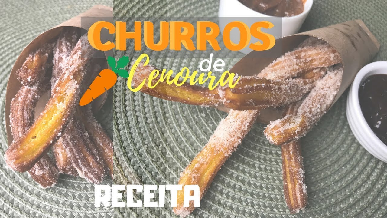RECEITA: CHURROS DE CENOURA @INEEDMORE
