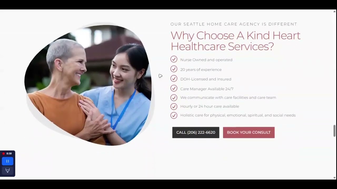 A Kind Heart Healthcare Services 206-222-6561