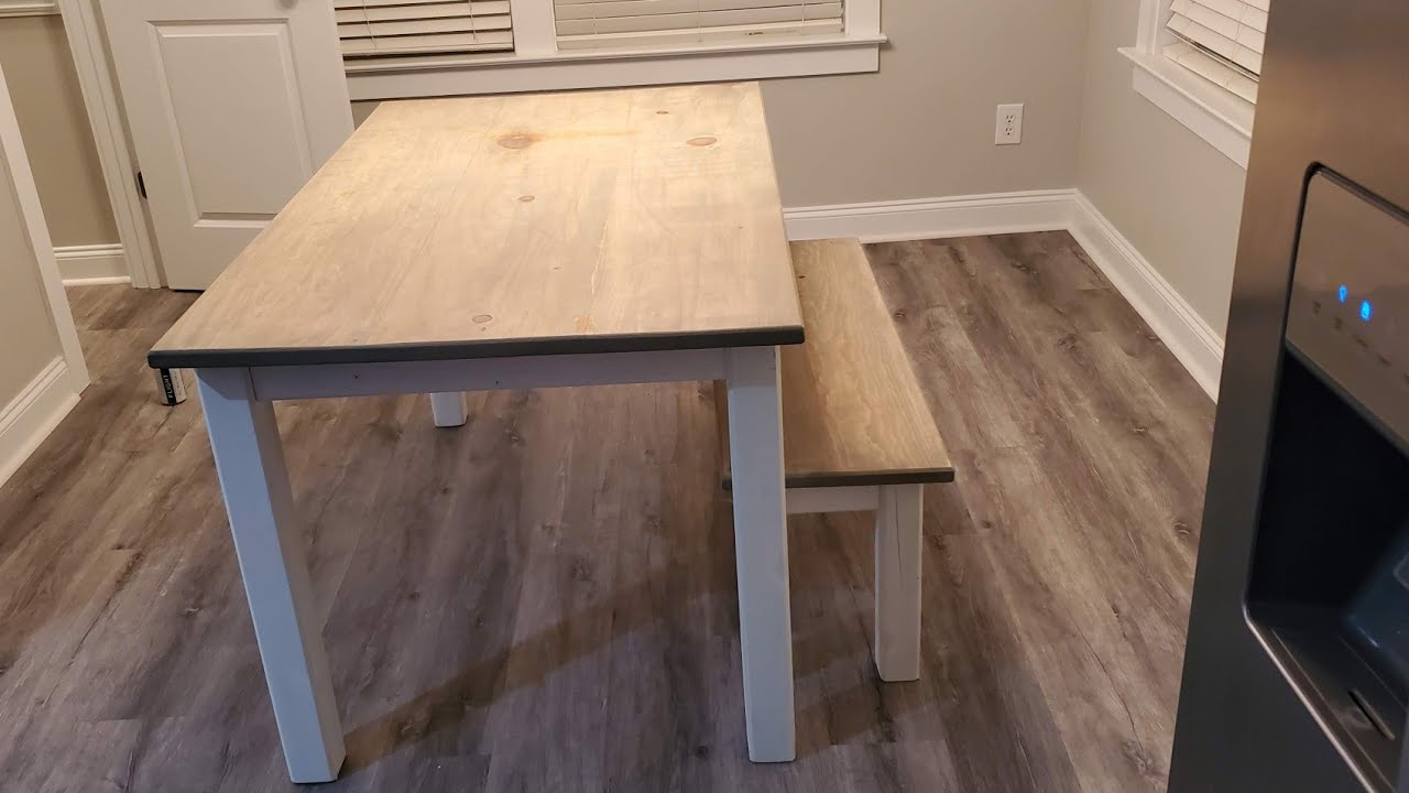 Dining Room Table Build YouTube