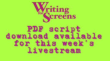 UPCOMING Live Writing Class: Behind The Script - “Fail (A Love Story)”