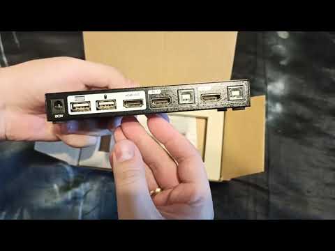 Unboxing D Link DKVM 210H A1A 21 век