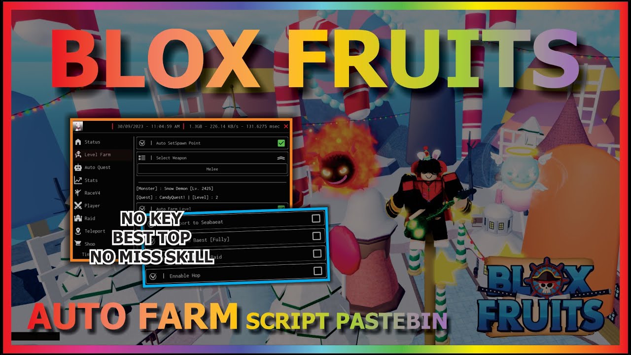 Blox Fruits Auto Farm Script 2023 December - Update 21