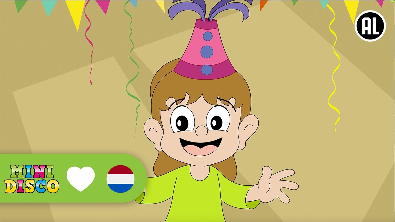 ER IS ER ÉÉN JARIG (ZIJ) | Kinderliedje | Verjaardagsliedje | Minidisco