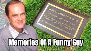 Visiting the grave of actor and comedic legend BOB NEWHART