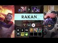 Rakan Support vs Alistar - KR Challenger Patch 25.16