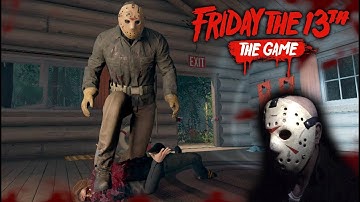 Friday the 13th the game - Gameplay 2.0 - Jason part 6