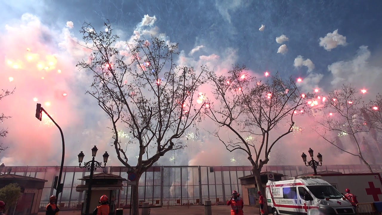 🔥 FALLAS 2019 🔥 MASCLETA 18-03-2019 ★ PIROTECNIA VALENCIANA ★