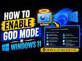 How to Enable God Mode in Windows 11