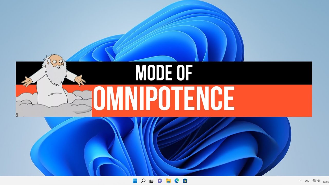 How to Enable God Mode in Windows 11 - YouTube