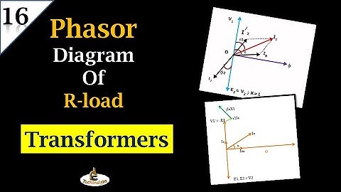 L16: Phasor diagram of Practical Transformer || Part 3 || Resistive Loading || Phasor diagram series