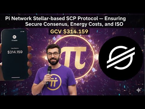 Pi Network Stellar-based SCP protocol, ensuring secure consensus, energy costs, and ISO