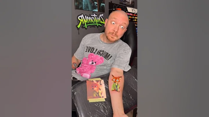 Wait for number 5! 🦊 Top 5 Tattoo Mistakes 🤯 #shorts #funny #zootopia #fails