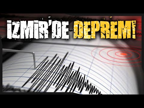 İzmir Urla'da 4,4 Büyüklüğünde Deprem