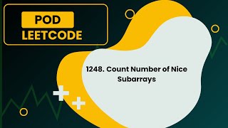1248. Count Number of Nice Subarrays || Leetcode 22-06-2024