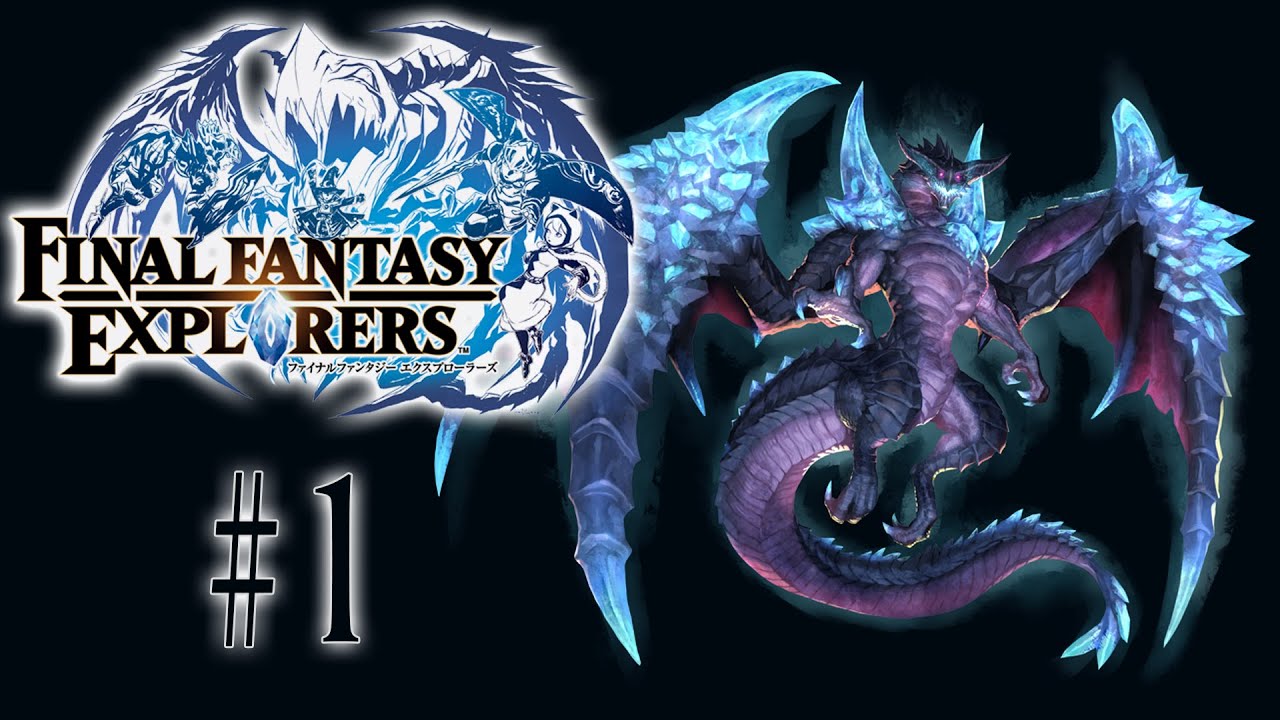 [1] Unlocking Our First Jobs! (Final Fantasy Explorers Multiplayer