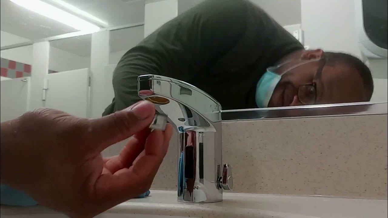 PLUMBING Sloan automatic faucet YouTube