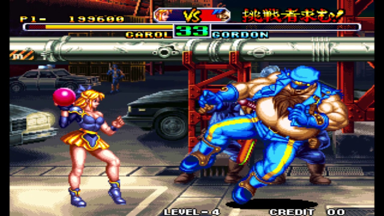 風雲黙示録 〜格闘創世〜 （キャロル・スタンザック） 【AC ワンコインALL】