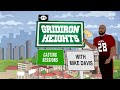Falcons RB Mike Davis Auditions for Gridiron Heights | Behind the Scenes