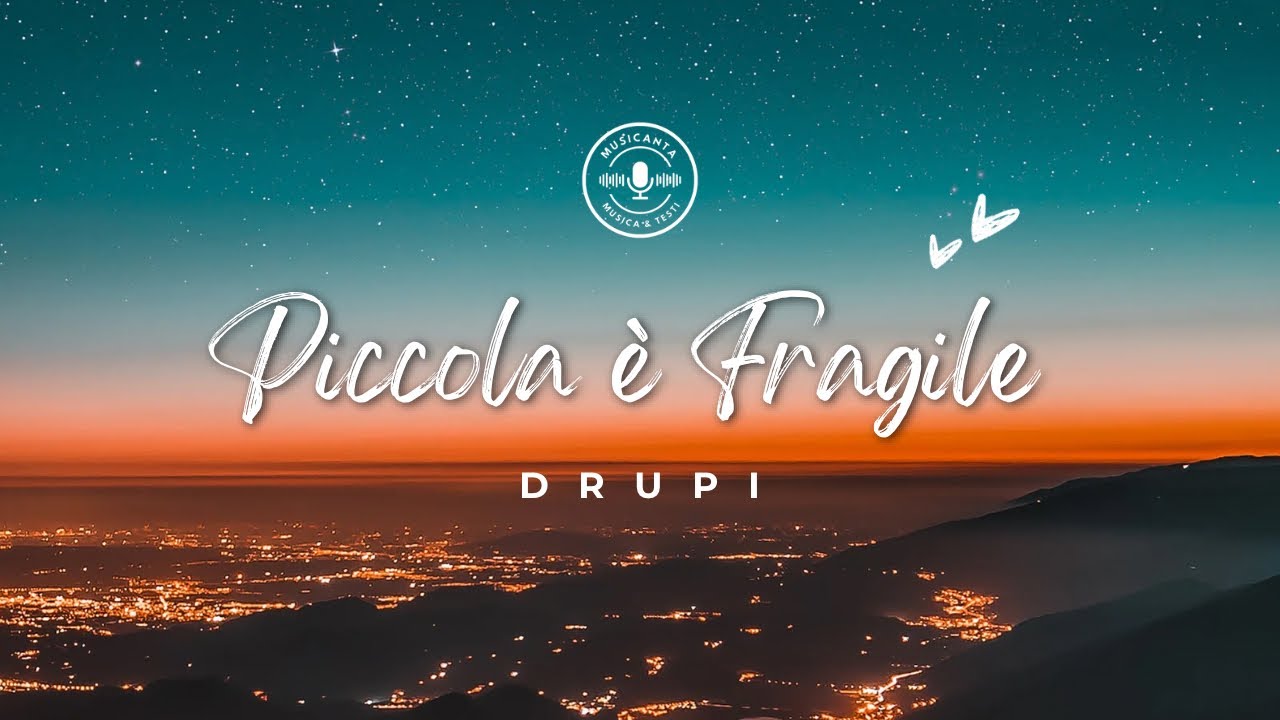 Watch Piccola e Fragile - Drupi | Testo e canzone on YouTube Watch Piccola e Fragile - Drupi | Testo e canzone on YouTube