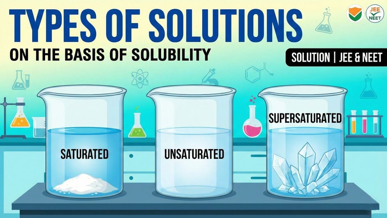 Solubility | Solutions | Chemistry Class -12
