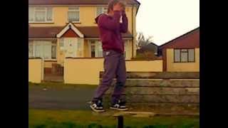 front flip of a bench