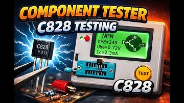 All Components Tester | Transistor, Mosfet, IGBT, Capacitor and Diode Tester | Continuity Tester