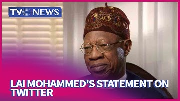 [This Morning] Lai Mohammed