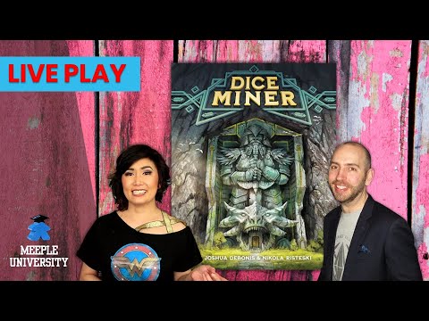 Dice Miner - LIVE  Stream Board Game Playthrough